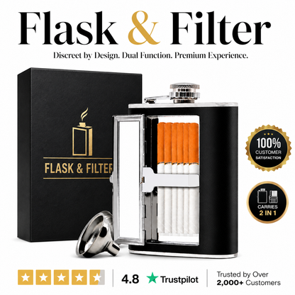 Flask & Filter™ - 2-In-1 Flask